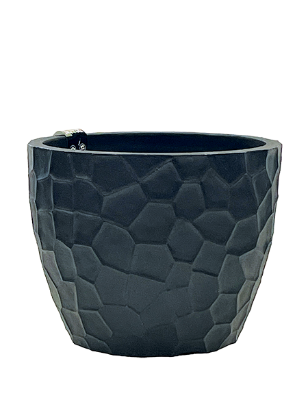 Prisma Round Planter 16 x 13 Inch - 3 per case - Decorative Planters